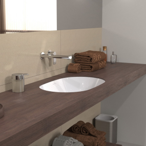 Раковина встраиваемая Villeroy & Boch Architectura 57x37, CeramicPlus, 5A7661R1