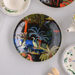 Тарелка салатная "Цапля" 22 см