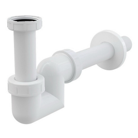 Сифон для умывальника и биде AlcaPlast siphon A45F-DN32-BL-01, белый