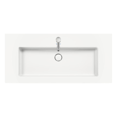 Раковина Duravit White Tulip 105х49 2363100000, белая