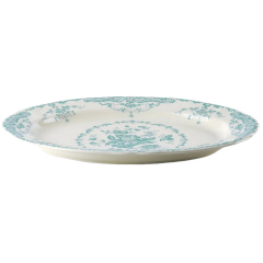 Блюдо овальное Rose Turquoise 30,5 см