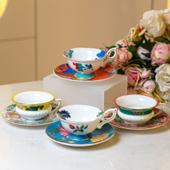 Набор чайных чашек с блюдцами Wonderlust 140 мл, 8 предметов