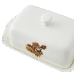 Масленка с крышкой Wrendale Designs 18,3х8 см