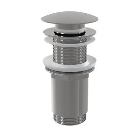 Донный клапан AlcaPlast A395, Click-Clack, 5/4", хром