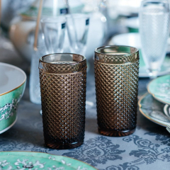 Набор стаканов лонгдринк Bicos Brown 330 мл, 4 шт