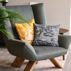 Чехол для подушки декоративной Ganymed 45х45 см, цвет антрацит