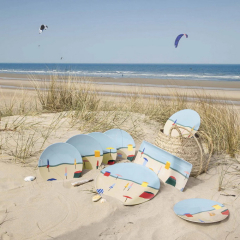 Набор тарелок салатных Destination Mer 23 см, 4 шт