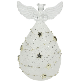 Фигурка "Ангел" Christmas Bloom 16 см с подсветкой