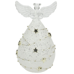 Фигурка "Ангел" Christmas Bloom 16 см с подсветкой