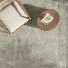 Керамогранит Italon Nordica X2 60х60 Strutturato, Silver, 20 мм