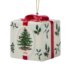 Елочная игрушка Spode Christmas Tree "Подарок" 7х6,5 см