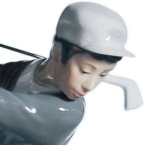 Статуэтка "Гольфист" 27х13х14 см