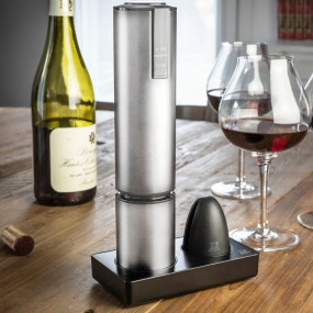 Штопор электрический Elis touch 27 см, цвет хром