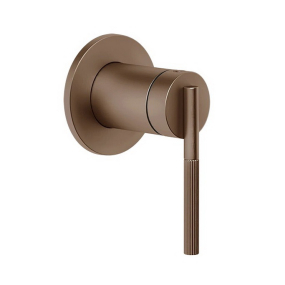 Внешняя часть Gessi Anello 63609.708 смесителя для душа, брашированная медь PVD