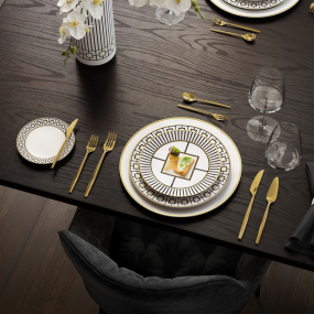 Тарелка салатная MetroChic 22 см