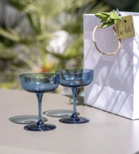 Набор бокалов для шампанского/десерта Like Ice 100 мл, 2 шт