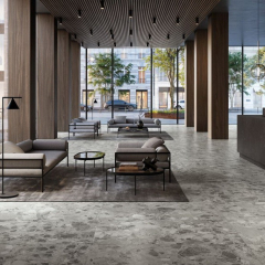 Керамогранит Italon Continuum 120х278 Naturale, Stone Grey, 6 мм