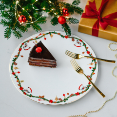 Тарелка салатная Nora Christmas 22 см