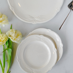 Набор тарелок для хлеба Rocaille Blanc 17 см, 4 шт