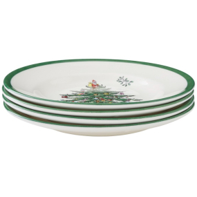 Набор тарелок для хлеба Christmas Tree 15,5 см, 4 шт