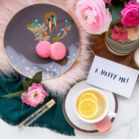 Тарелка салатная Chelsea 20 см, темно-серая