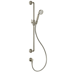 Комплект для душа Gessi Venti20 65142.149, без смесителя, брашированный никель