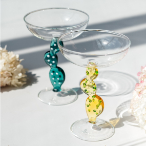 Бокал для шампанского/десерта Desert Plants 300 мл, желтый