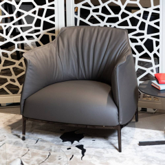 Кресло Poltrona Frau Archibald, Seppia