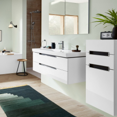 Раковина подвесная Villeroy & Boch Subway 2.0 100х47, CeramicPlus, 7175A0R1