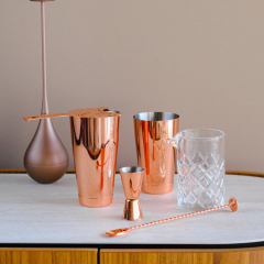 Набор для коктейля Paderno Bar Copper, 5 предметов