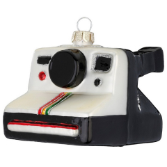 Елочная игрушка "Палароид (фотоаппарат)" 6,5 см