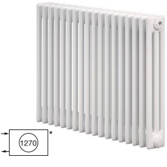 Радиатор Zehnder Сharleston 3057-18, 85х57, 3/4, 1270 (7610), белый