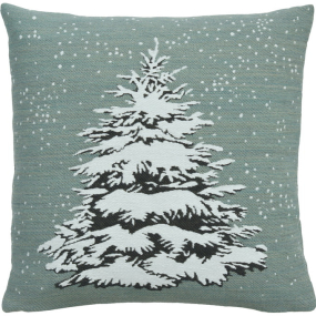 Чехол для подушки декоративной Nordmann 45х45 см, серо-голубой