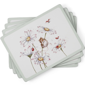 Набор подставок под тарелку "Дикие цветы" 29,8х40,1 см, 4 шт