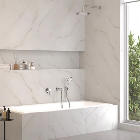 Душевая система Kludi Bozz 7в1, 386310576, хром