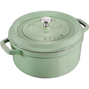 Кокот круглый La Cocotte 26 см / 5,25 л, цвет шалфей