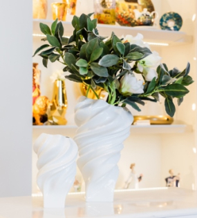 Ваза Squall White 32 см