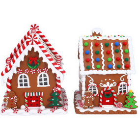 Фигурка "Домик со сладостями" с подсветкой 16х14х13 см