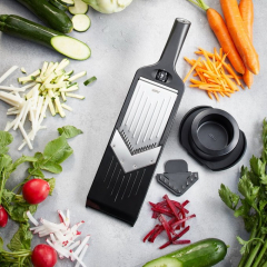 Терка V-образная c двумя насадками Violi 32,3х8 см