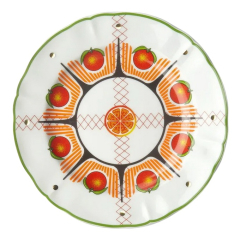 Тарелка салатная Bel Paese 20,5 см, апельсин