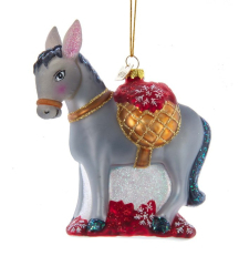 Новогодняя игрушка "Ослик" 13 см