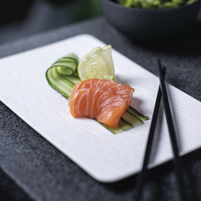 Блюдо прямоугольное Manufacture Rock Blanc 28х17 см