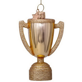 Елочная игрушка "Кубок" 9 см