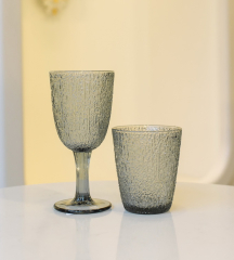 Набор бокалов для вина Davor 250 мл, 3 шт, цвет серый