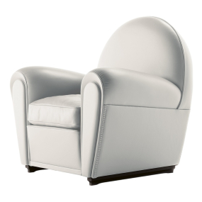 Кресло Poltrona Frau Vanity Fair, Latte Bianco