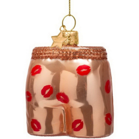 Елочная игрушка "Боксеры" 6 см