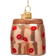 Елочная игрушка "Боксеры" 6 см