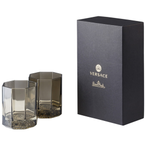 Набор бокалов для виски Versace Medusa Lumiere Haze 240 мл, 2 шт