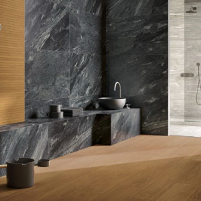 Керамогранит Italon Skyfall 20х160 Naturale, Palissandro, 9 мм