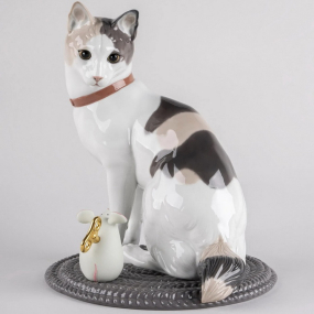 Статуэтка "Игра в кошки-мышки" 33х22х25 см